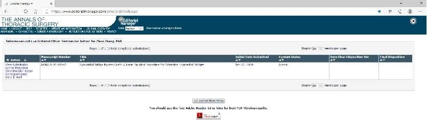 重磅！國際頂級期刊《胸外科年鑒》接受我院心臟外科首創(chuàng)技術(shù)