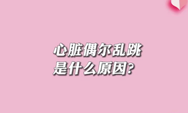 【名醫(yī)面對面之心臟100問】心臟偶爾亂跳是什么原因？